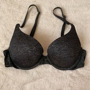 Victoria’s Secret Perfect Shape Grey Push-Up Bra